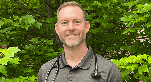 Dr. Rogers with his family